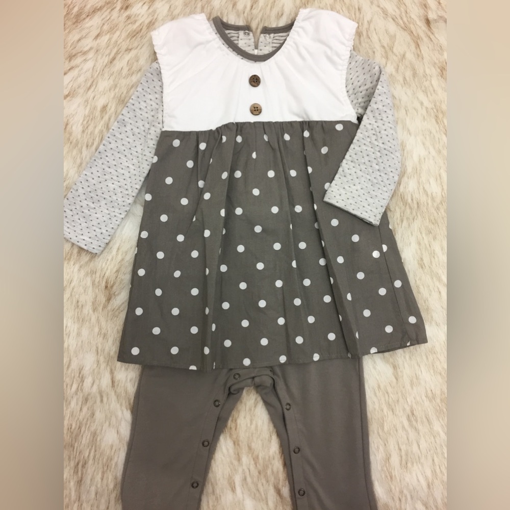 Two piece: bodysuit and dress